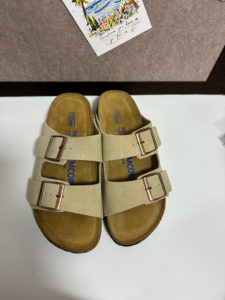 Sandales à double boucle en liège, style rétro, semelle orthopédique plate, sandales en liège, cuir véritable, pantoufles de haute qualité - Product Image 3