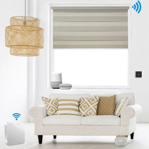 חלון מודרני מתריס בקרת זיגבי חשמלי תריסים אלחוטיים עבור חלונות צל זברה עמיד למים - Product Image 3