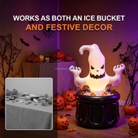 Seau à glace gonflable MART en PVC, refroidisseur de boissons, décoration de fête effrayante, grande capacité, bac à boissons