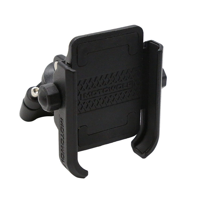 Universal 360-degree Rotation of Aluminum Alloy Mobile Phone Stand Motorcycle Bicycle Mobile Phone Stand