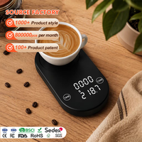 Balance numérique électronique de précision pour café, rechargeable par USB, 3000 g, 0,1 g, avec minuterie, pour le bureau