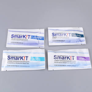 Kit De Teste <span class=keywords><strong>AOZ</strong></span> para Camarão Marisco & Produtos Marinhos Furazolidona Concentração Análise Laboratório Suprimentos - Product Image 3
