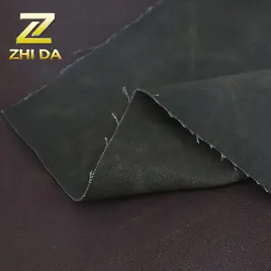 China 100 Katun Kain Produsen Tahan Hujan Wax Kain Kanvas untuk Dijual