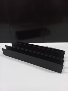 รางอลูมิเนียมอัดขึ้นรูป โปรไฟล์ 6063-T5 สำหรับผ้าม่าน หน้าต่าง และอุปกรณ์ประตู  เคลือบสีฝุ่นหรือเคลือบอะโนไดซ์ ผลิตในอินโดนีเซีย - Product Image 2