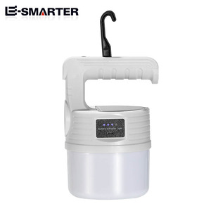 Đa chức năng ngoài trời di động nguồn kép năng lượng đèn <span class=keywords><strong>LED</strong></span> Đèn Lồng đèn pin năng lượng mặt trời cắm trại đèn - Product Image 5