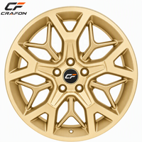 Jantes en alliage d'aluminium forgé CF 1200 kg, couleur or, neuves, 5x127 71.5, adaptées aux Jeep et SUV tout-terrain robustes, jantes personnalisées, moyeu ODM