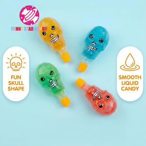 Caramelos de Gelatina con Forma de Calavera 3D de <span class=keywords><strong>Halloween</strong></span>, Dulces con Sabor a Fruta Personalizados de Fábrica, Gelatina de Pudín para Niños - Product Image 5