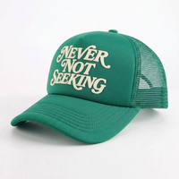 Gorra Trucker Personalizada con su Propio Logotipo, 5 Paneles, Malla, Impresión de Logotipo en Relieve, Gorra Trucker de Espuma al por Mayor
