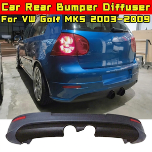 ชุดแต่งกันชนหลังสำหรับ Golf MK5 ปี 2003-2009  ดิฟฟิวเซอร์กันชนหลัง  สำหรับ VW Golf MK5 ปี 2003-2009 อุปกรณ์ตกแต่งรถยนต์ - Product Image 1