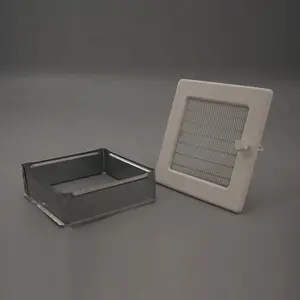 暖炉換気調節可能エアグリルアウトレットグリルFG-A-W/S
