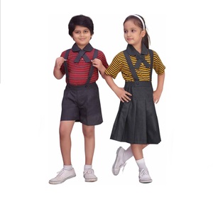 Uniforme scolaire en coton de haute qualité Design confortable et doux pour les filles et les garçons Code vestimentaire de la maternelle pour les enfants - Product Image 3