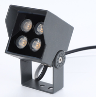 Extérieur 2700K IP65 Extérieur Jardin Spot Étroit Faisceau carré 5 Watts Led Projecteurs pour Jardin Paysage Lumière