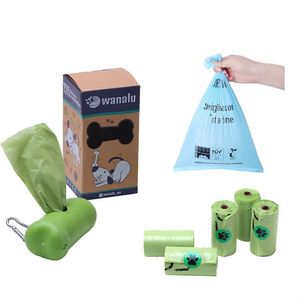 100% Biodegradable <b>Compostable</b> Dog Poop Bag with Handles for Pet Waste Disposal - Product Image 1