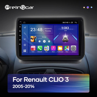 Prelingcar Android 13 para Renault CLIO 3 2005-2014 años REPRODUCTOR DE Radio de coche Multimedia Video Carplay navegación GPS Radio Estéreo