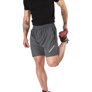 Shorts de course décontractés pour hommes de 7 pouces |   Shorts de sport légers à taille élastique, séchage rapide, avec poches |   Logo personnalisé - Product Image 4