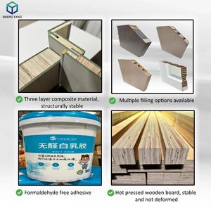 室内用 無垢材複合 ドアセット 防音仕様 寝室 リビングルーム 玄関 ホテル向け - Product Image 5