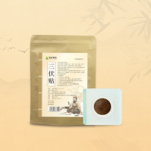 1 Caja de Parches Herbales Chinos Sanfu para el Tratamiento de Enfermedades Invernales en Verano, Uso Externo, Venta al por Mayor y Personalizables - Product Image 1