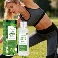 Soins intimes de qualité supérieure, gel nettoyant pour le yoni à la menthe poivrée 100% naturel à base de plantes, apaisant, nettoyant, équilibrant le pH, contrôle des odeurs, non irritant