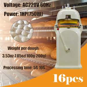 Vente en gros diviseur de pâte semi-automatique 30 pièces diviseur de pâte <span class=keywords><strong>pas</strong></span> <span class=keywords><strong>cher</strong></span> diviseur de pâte à pâtisserie - Product Image 4