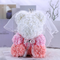 ODIS - Osos de Peluche de Rosa Eterna con Caja Interior de Terciopelo Refinado, Calidad Premium, Osos de Peluche al por Mayor, Disponibilidad Inmediata de Fábrica, Más Vendidos