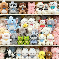 Peluche réaliste d'animal sauvage, jouet en peluche doux pour l'éducation, cadeau, vente en gros, peluche personnalisée