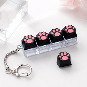 Mini Llavero de Teclado Acrílico con LED Fidget Spinner, Impresión UV Personalizada para Regalos Promocionales, Venta al por Mayor, OEM, Antiestrés de Dibujos Animados - Product Image 3