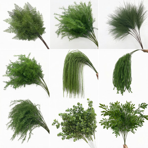 Décoration florale réaliste en <span class=keywords><strong>plantes</strong></span> vertes artificielles de couleur vert sauge, style forêt rustique, pour cérémonie de mariage - Product Image 4