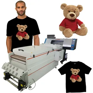 60cm DTF Printer I3200 4720 print head Printing Machine PET Film Printer for T Shirt Printing