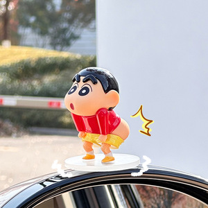 <b>Crayon</b> Shin-chan Car Ornament PVC Cartoon Dashboard Decorative Figurine Set for Car Interior Decoration - Product Image 4