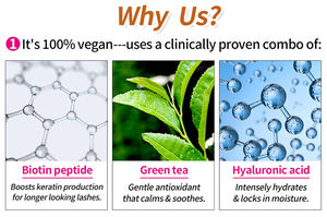 Vente chaude <span class=keywords><strong>meilleur</strong></span> prix sérum naturel <span class=keywords><strong>de</strong></span> croissance des <span class=keywords><strong>cils</strong></span> améliorer le sérum plus long et plus épais avec <span class=keywords><strong>marque</strong></span> privée - Product Image 2