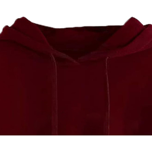 <b>Women's</b> Winter Hooded Pullover Customizable Front Logo 100% Cotton Fleece 300g Breathable Quick Dry Pockets Sports Wholesale OEM - Product Image 2