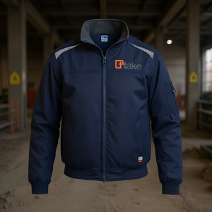 Chaqueta Bomber Ttake Azul Marino Talla S Corte Regular Ropa de Trabajo - Product Image 3