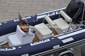 เรือยางพร้อมมอเตอร์ ได้รับการรับรองมาตรฐาน CE และวัสดุทำจากไฟเบอร์กลาส - Product Image 3