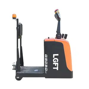 Stehen Sie auf Smart Baggage Electric Tow Tractor 2ton 3ton 6 Tonnen Sattelzug haken zum Verkauf