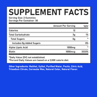 Gummies d'acide alpha-lipoïque personnalisées avec biotine : Nourrissent la vitalité de la peau et offrent un soutien antioxydant