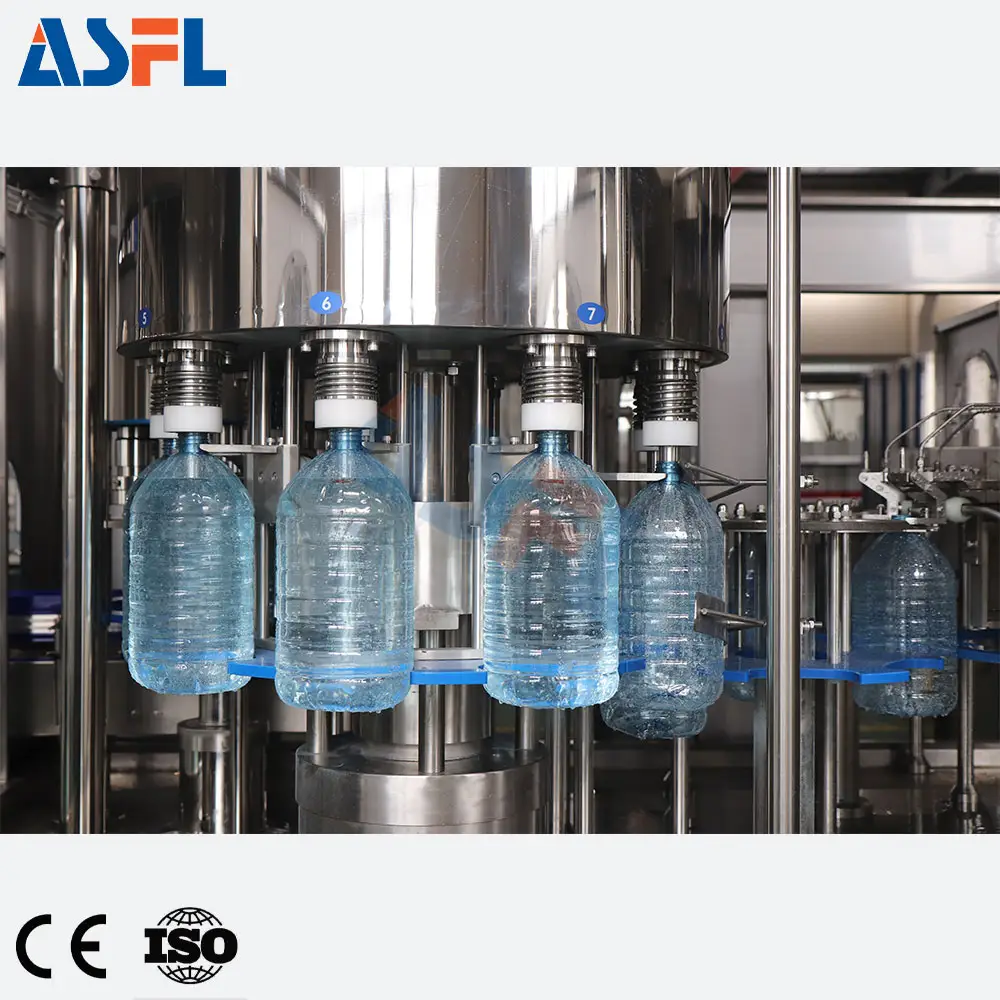 Individualisierte Trinkwasserbehandlung und Abfüllanlage Linie automatische Füllmaschine für reines Mineralwasser