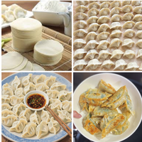 Machine à fabriquer des enveloppes de raviolis en acier inoxydable, 3000-3600 pièces/h, presse à peau de ravioli commerciale pour restaurant, magasin d'alimentation