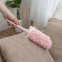 Dépoussiéreur portatif en microfibre électrostatique pour TV et ordinateur Dépoussiérage Nettoyage des étuis de voiture et de livres