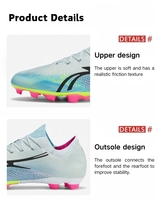 Chaussures de football d'extérieur pour hommes, personnalisables par le fournisseur, de qualité supérieure, légères, respirantes, toutes saisons, avec semelle intermédiaire en TPU