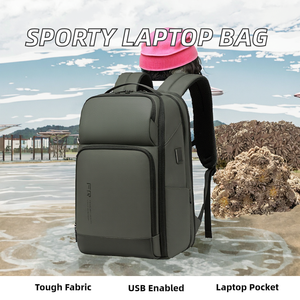 Mochila Deportiva Impermeable con Logotipo Personalizado, para Unisex, Escolar, Anti-Robo, con Cierre de Cremallera USB, Hecha de Material Oxford - Product Image 3