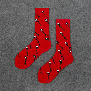 Xianghui xianghui thời trang biểu tượng tùy chỉnh vớ hip hop vớ ấm vớ cotton thể thao vớ cho nam giới và phụ nữ - Product Image 4