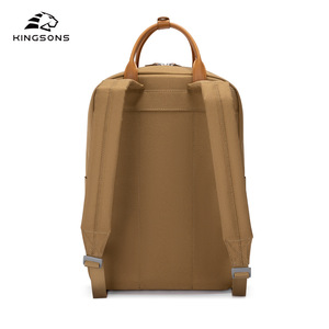 Kingsons Men's <b>Backpack</b> <b>Lightweight</b> Solid Color 20L Interior Zipper Pocket Leisure Travel <b>Backpack</b> With Soft Handle - Product Image 2