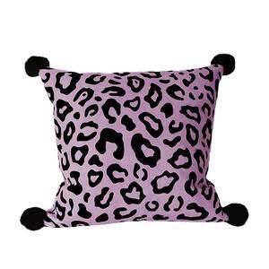 Slow <b>Down</b> Animal Print Throw <b>Pillow</b> Rectangle Removable Cover PP Cotton Filling Decorative Cushion Maze Rose - Product Image 3