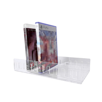 Support de rangement et d'affichage en acrylique transparent personnalisé pour disques de jeux vidéo (surface polie) – Compatible PS5 et Xbox – Vente en gros