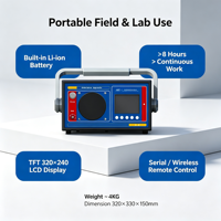 Hygromètre industriel à miroir réfrigéré, mesureur de point de rosée de précision, précision de 1 %, débit de 15-60 L/h, protection IP67 pour l'azote