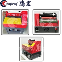 Machine de revêtement automatique à colle thermofusible TH-218, applicateur à rouleaux pour chaussures, cuir et boîtes