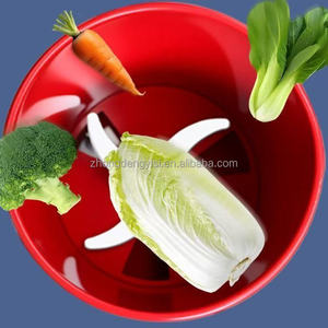 Lavadora-Trituradora Multifuncional de Frutas y Verduras, con Rejilla de Fregado Automático, para Repollo, Manzana y Forraje, Gran Volumen, Fácil de Limpiar - Product Image 4