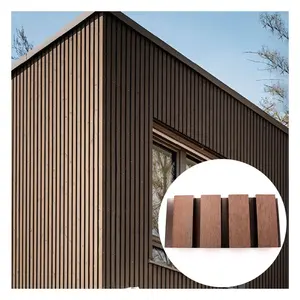 Miglior prezzo 3D grano di legno WPC <span class=keywords><strong>rivestimento</strong></span> della parete in PVC composito pannelli a parete plancia - Product Image 1