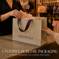 Recycled Paper Bag 350GSM Paperboard Ribbon Handle Custom Logo Wholesale for Apparel Retail Packaging Recycled Materials