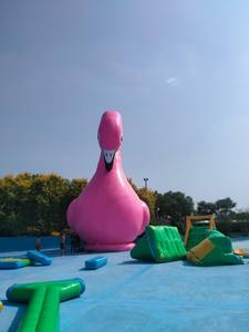 Flamingo Inflable Comercial para Montar |   Juguete Acuático Flotante Grande para Piscinas y Lagos - Product Image 4